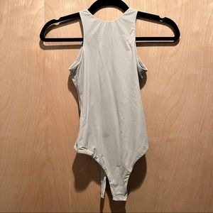 SKIMS FITS EVERYBODY HIGH NECK BODYSUIT | TALC